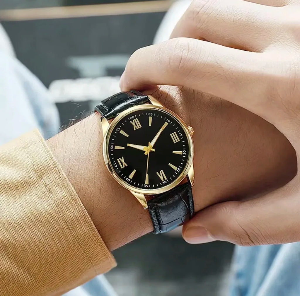 Luxury Geneva Men's Business Watch – Timeless Style for Every Occasion