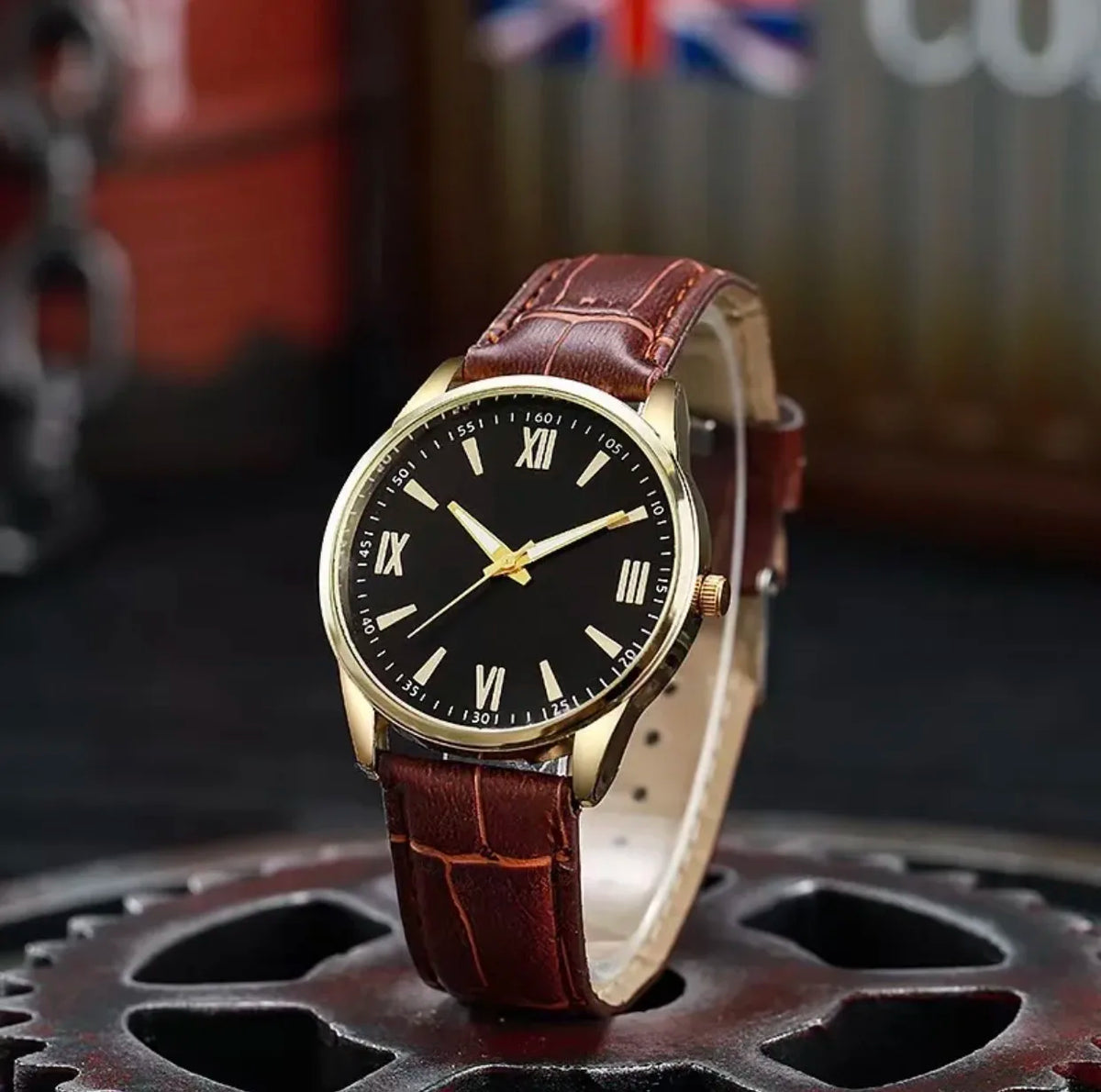 Luxury Geneva Men's Business Watch – Timeless Style for Every Occasion