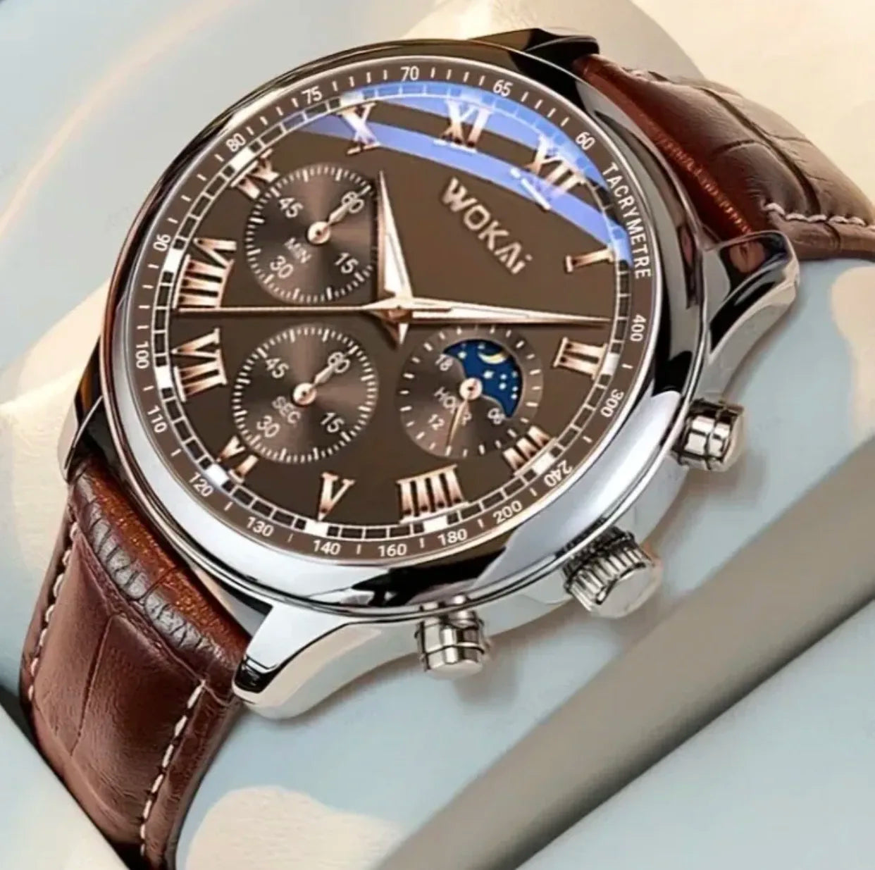 Fashion Belt Quartz Watch for Men