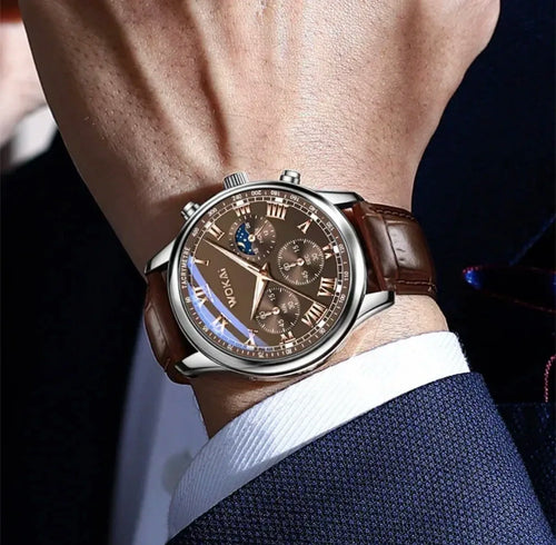 Fashion Belt Quartz Watch for Men
