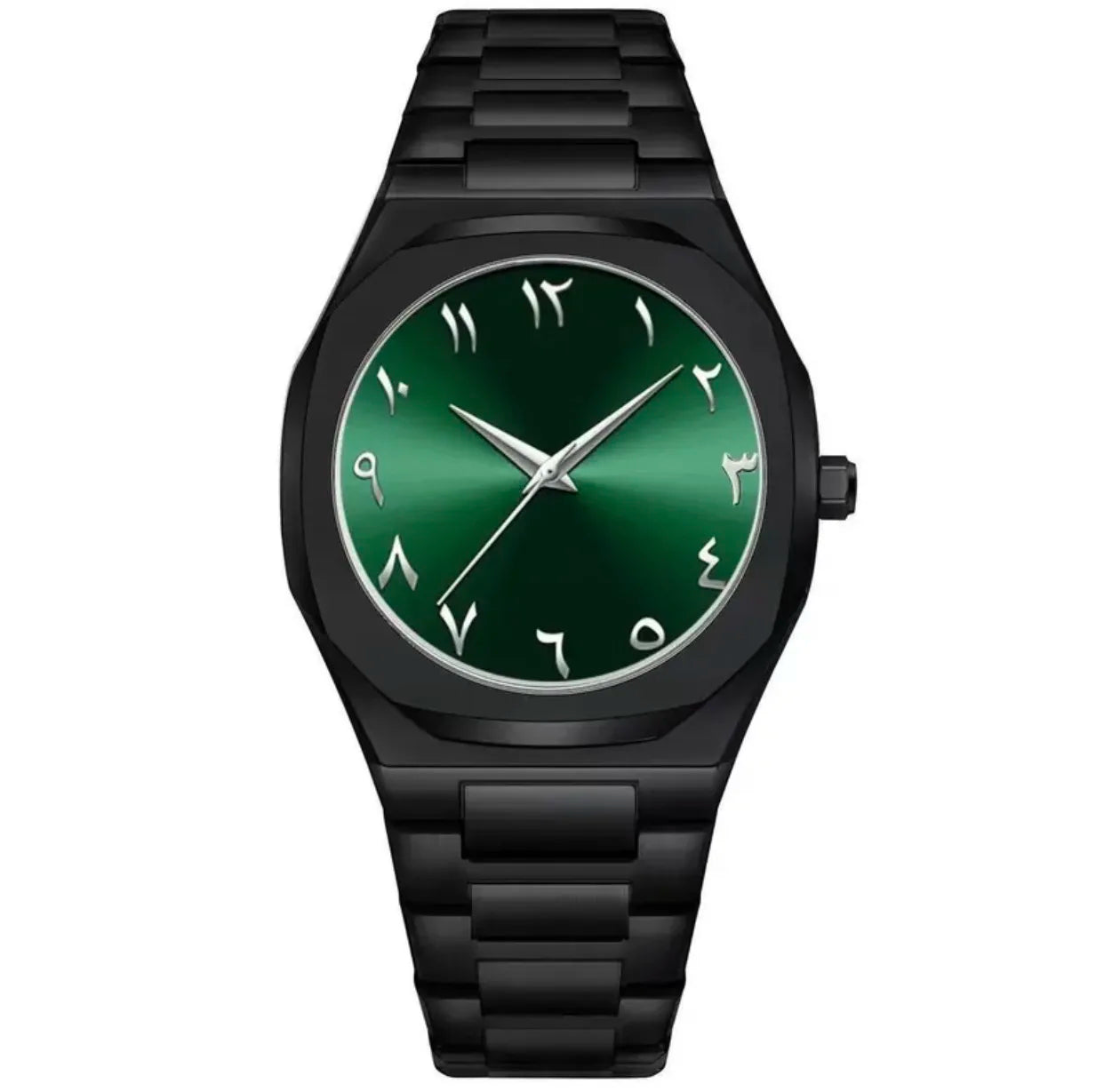 Octagonal Alloy Waterproof Quartz Watch