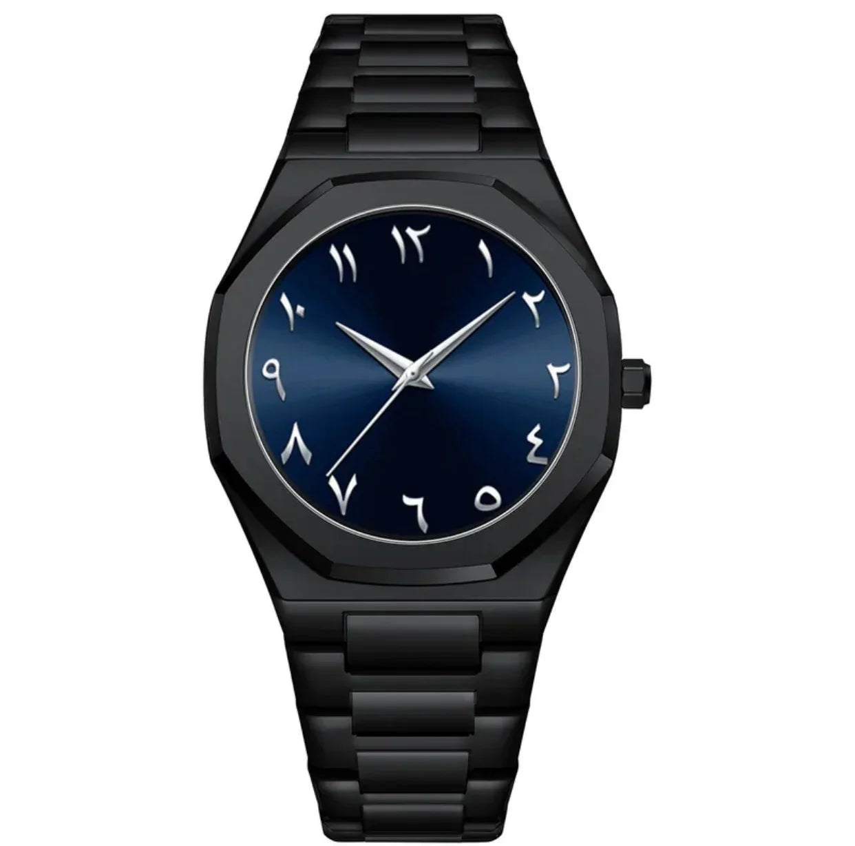 Octagonal Alloy Waterproof Quartz Watch