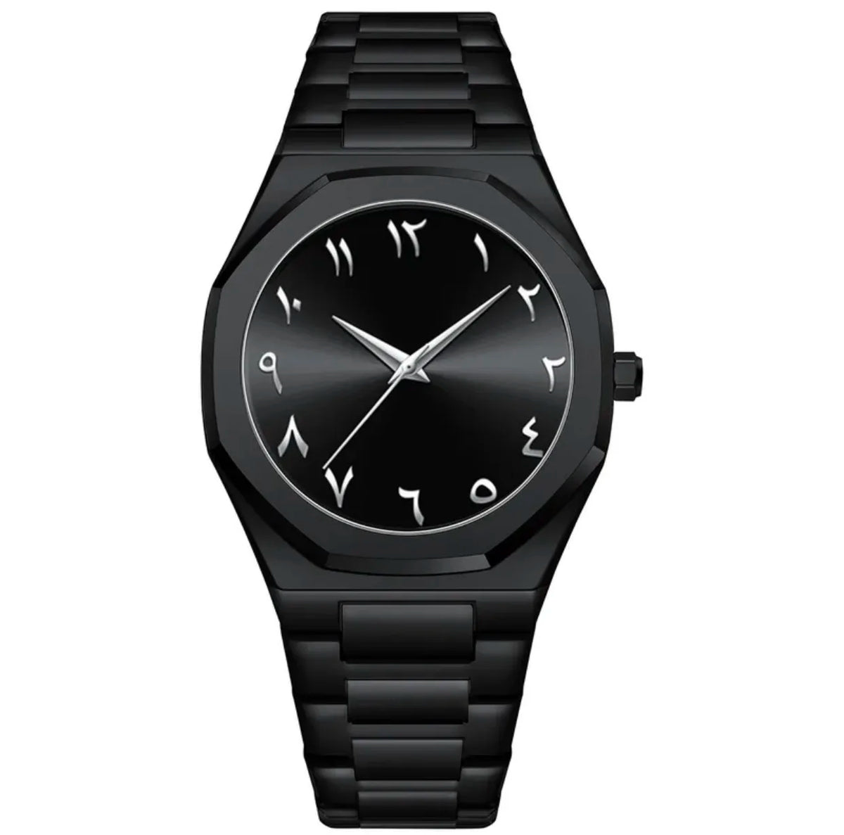 Octagonal Alloy Waterproof Quartz Watch