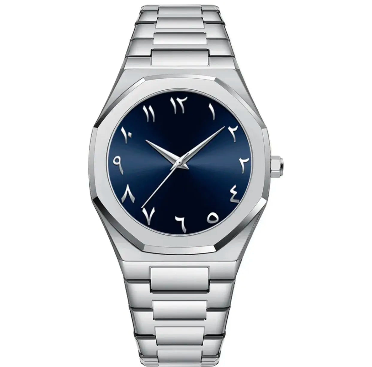 Octagonal Alloy Waterproof Quartz Watch