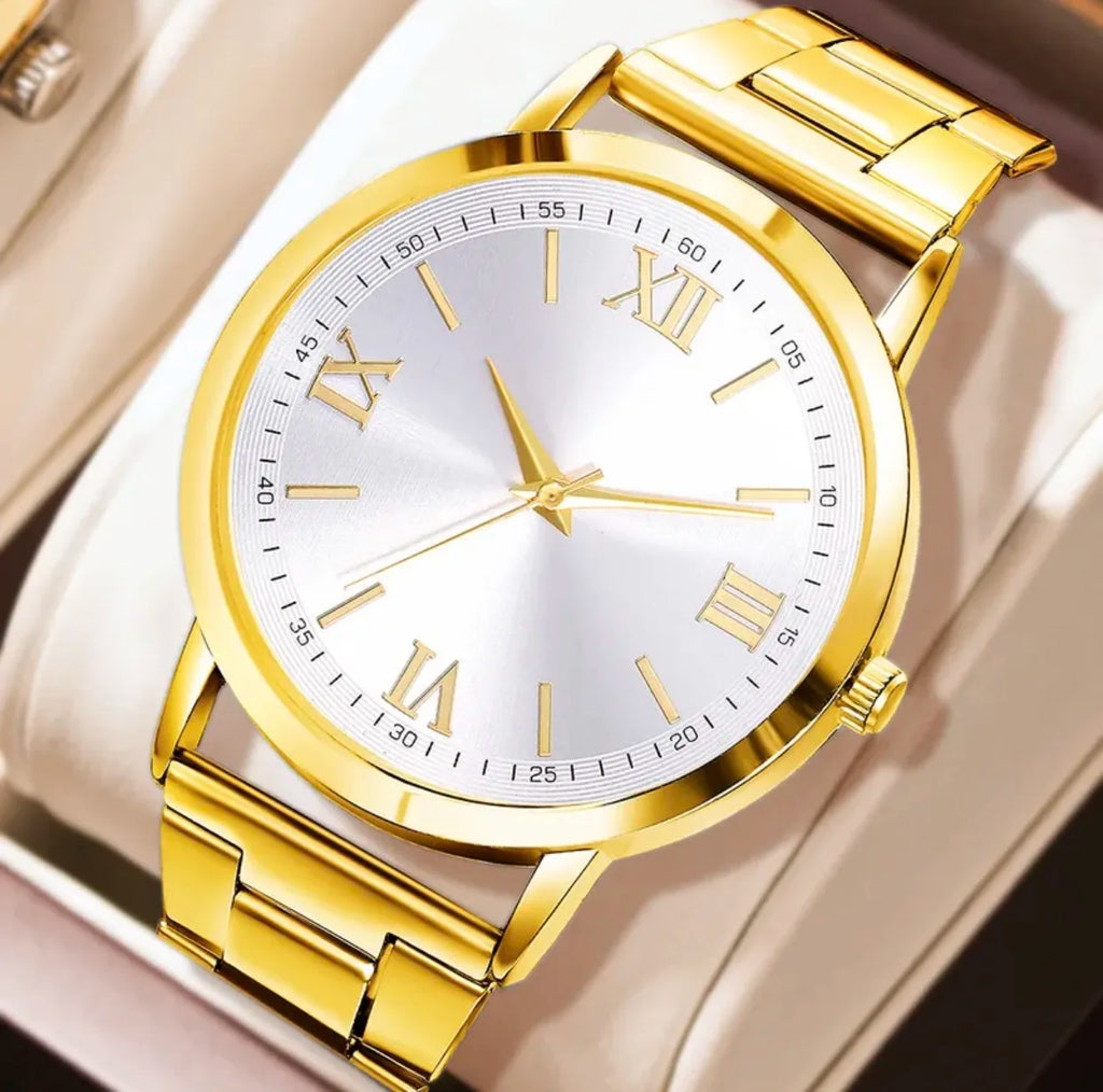 Business Letter Quartz Men’s Watch
