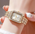 Elegant Roman Diamond Quartz Watch